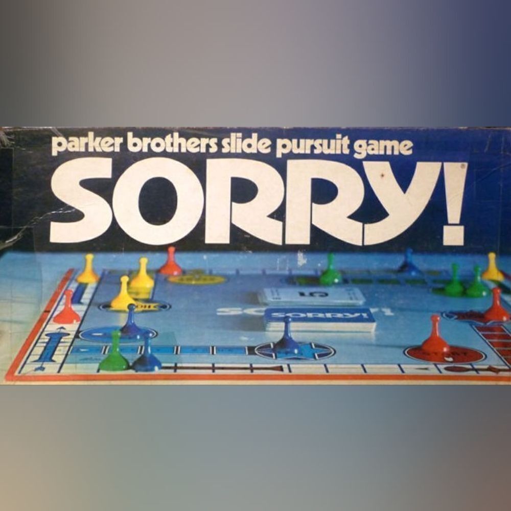 🩵Sorry Vintage 1972 Edition Game